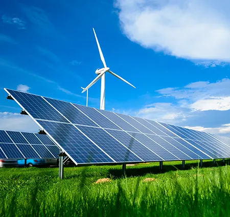 Umstieg auf erneuerbare Energien